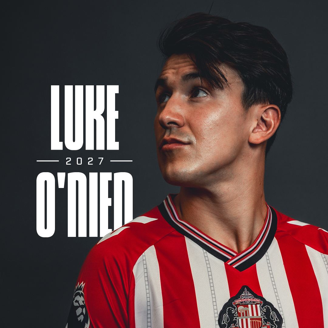 官方：桑德兰与主力中卫奥尼恩续约至2027年